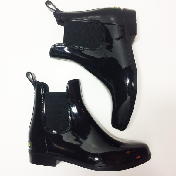 ralph lauren ankle rain boots